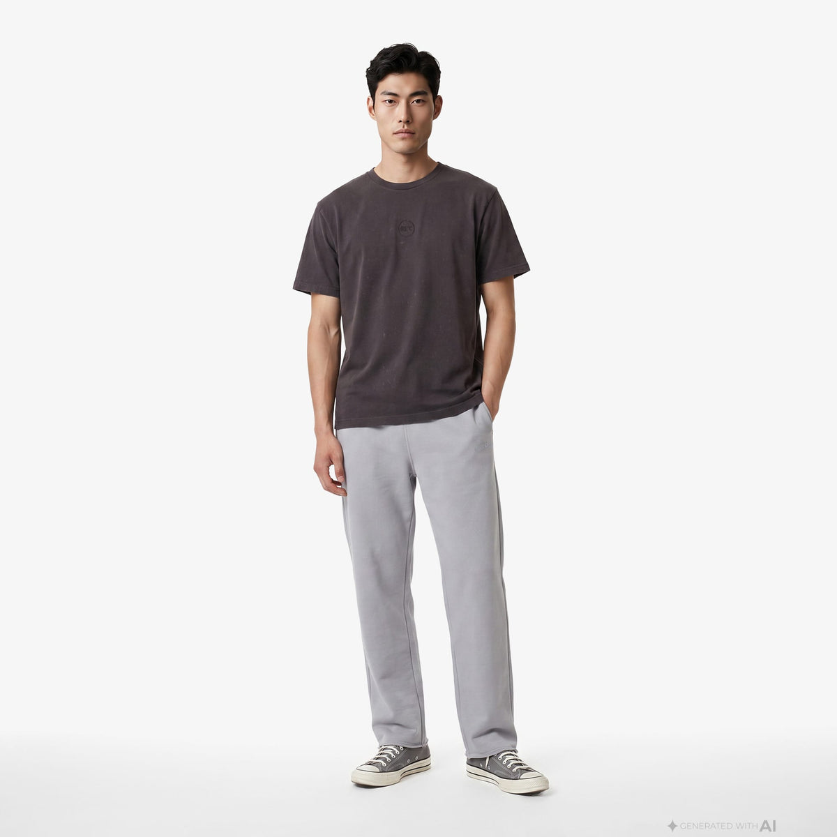 Unıted4 Regular Fit Erkek Gri Eşofman Altı