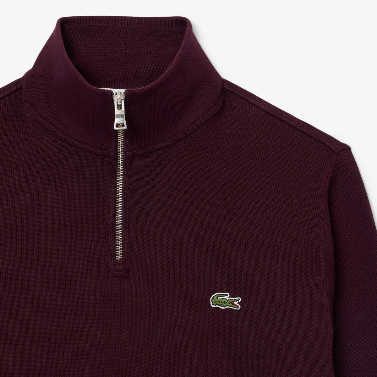 Lacoste Regular Fit Erkek Bordo Sweatshirt
