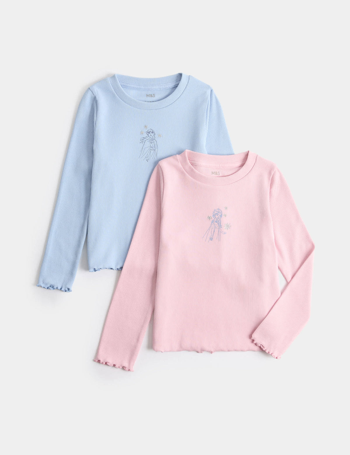 Disney Frozen™ Baskılı 2'li Uzun Kollu T-shirt
