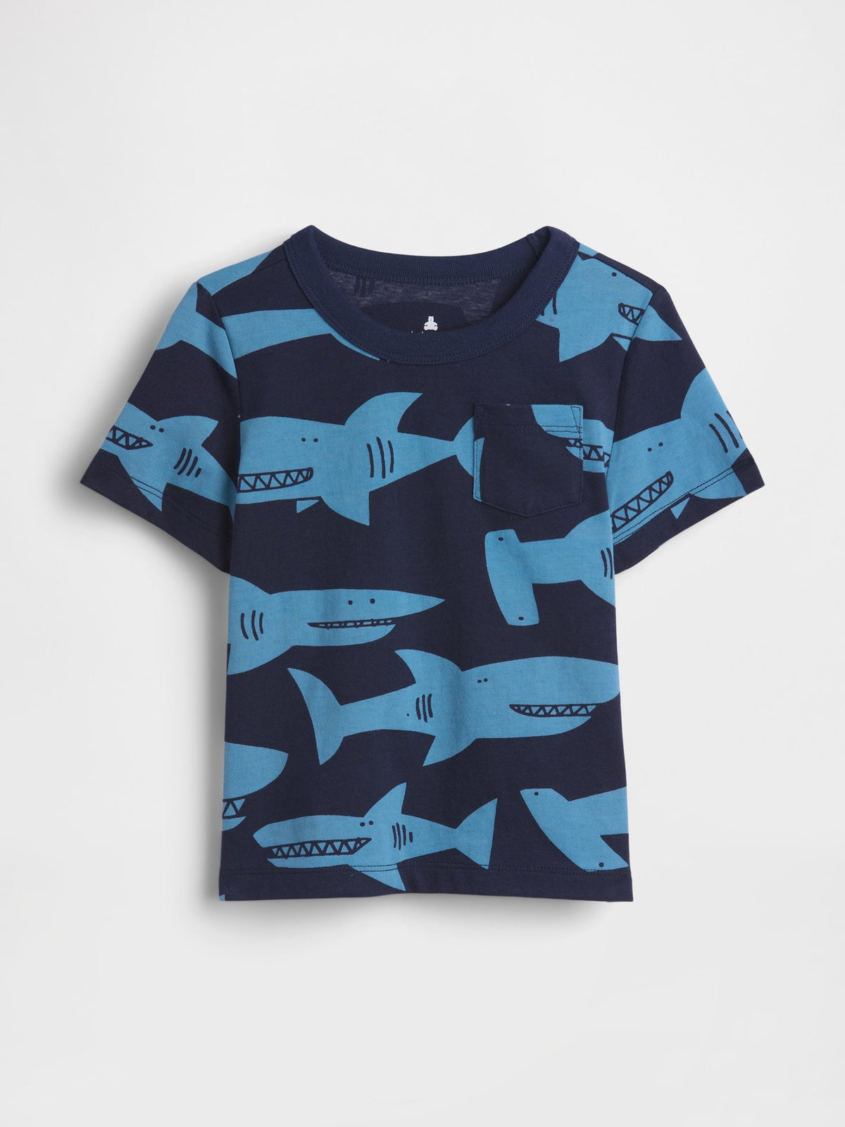 Bej Mix & Match Baskılı Cep T-shirt