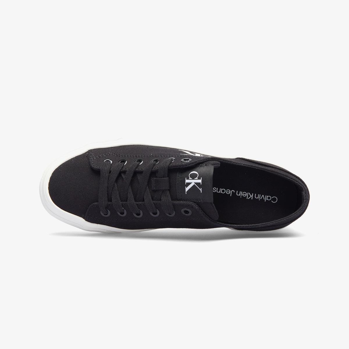 Calvin Klein Flatform Low Kadın Siyah Sneaker