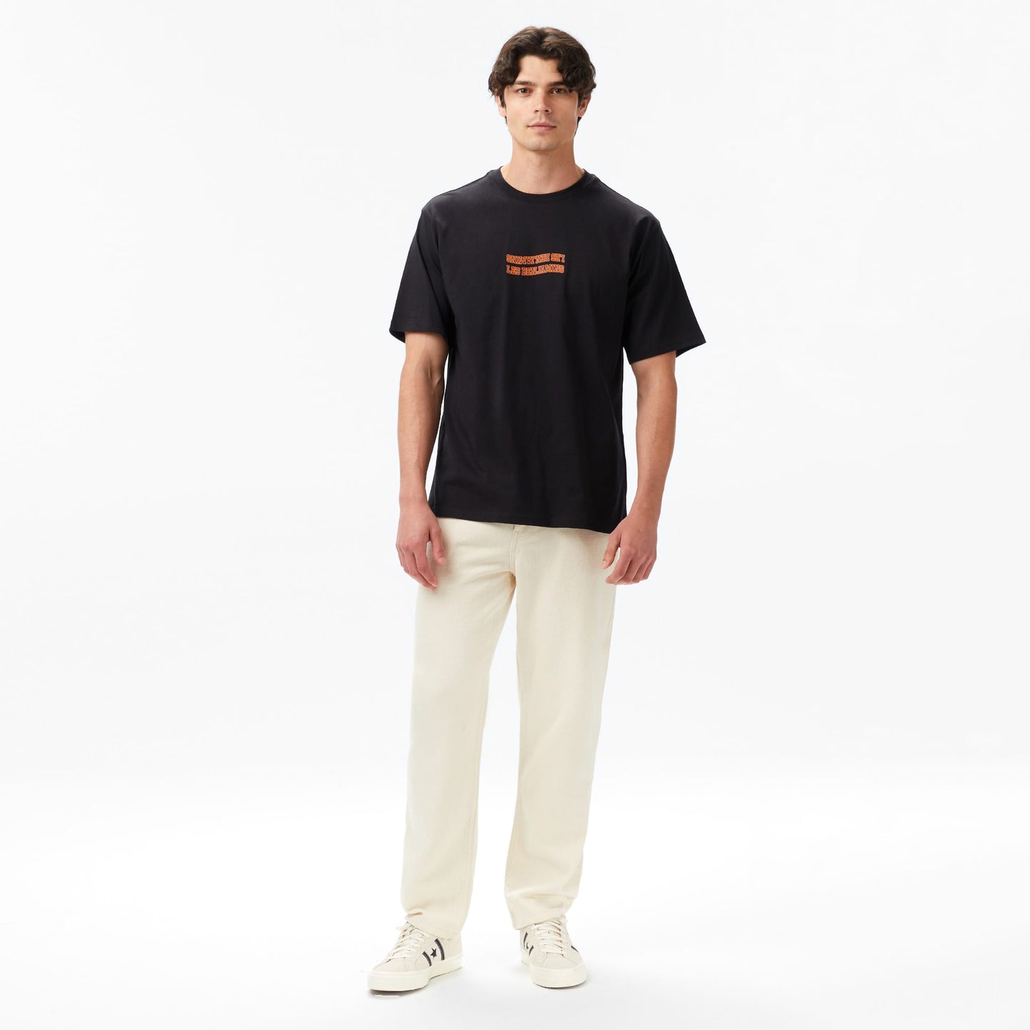 Les Benjamins Erkek Siyah T-shirt