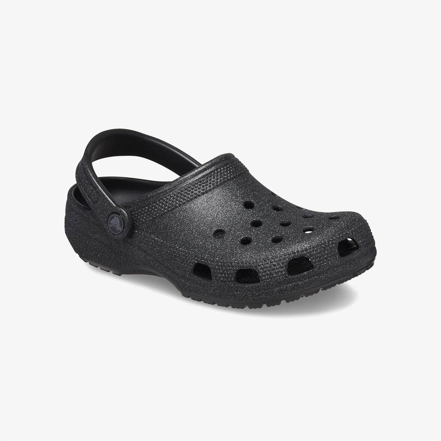 Crocs Classic Glitter Clog Kadın Siyah Terlik