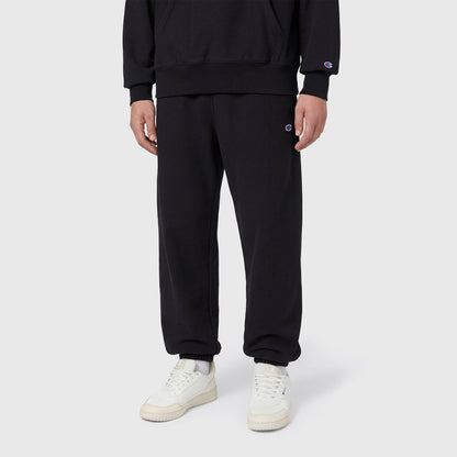 Champion Elastic Cuff Erkek Siyah Eşofman Altı
