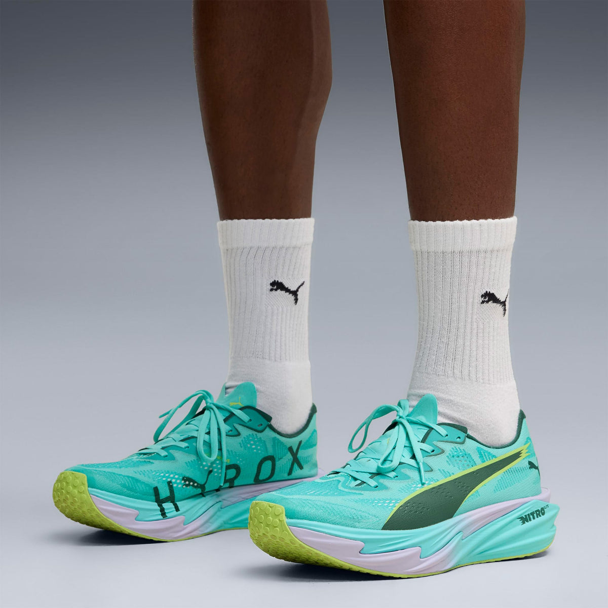 Puma Deviate Nitro Elite 4 Erkek Yeşil Spor Ayakkabı