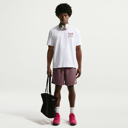 Nike Sportswear Lse Swoosh Sounds Erkek Beyaz T-shirt
