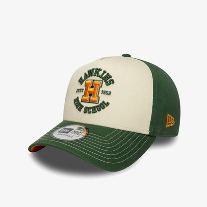 New Era Stranger Things Hawkings High 9forty Unisex Yeşil Şapka
