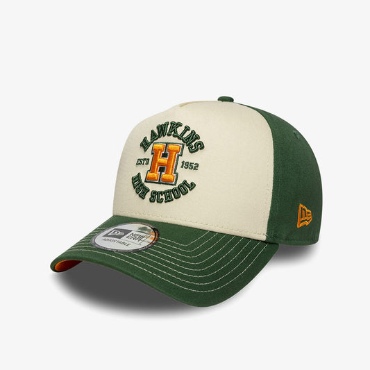 New Era Stranger Things Hawkings High 9forty Unisex Yeşil Şapka