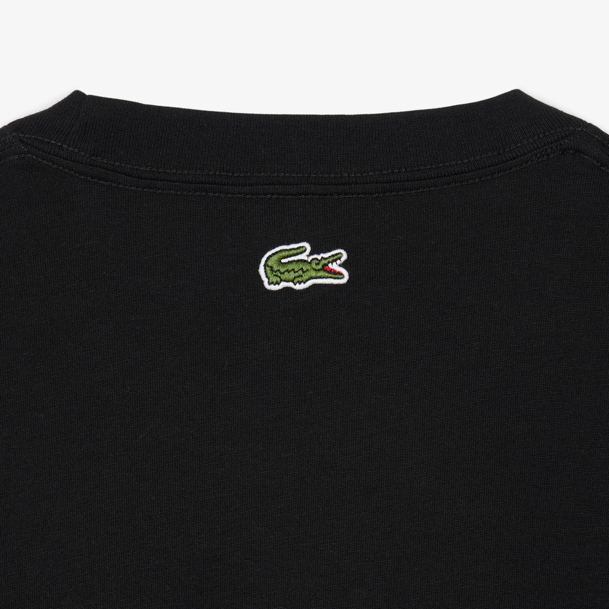 Lacoste Classic Fit Erkek Siyah T-shirt