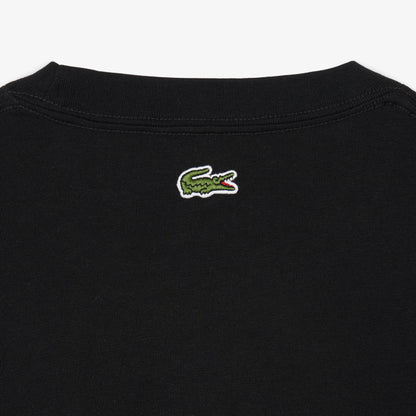 Lacoste Classic Fit Erkek Siyah T-shirt