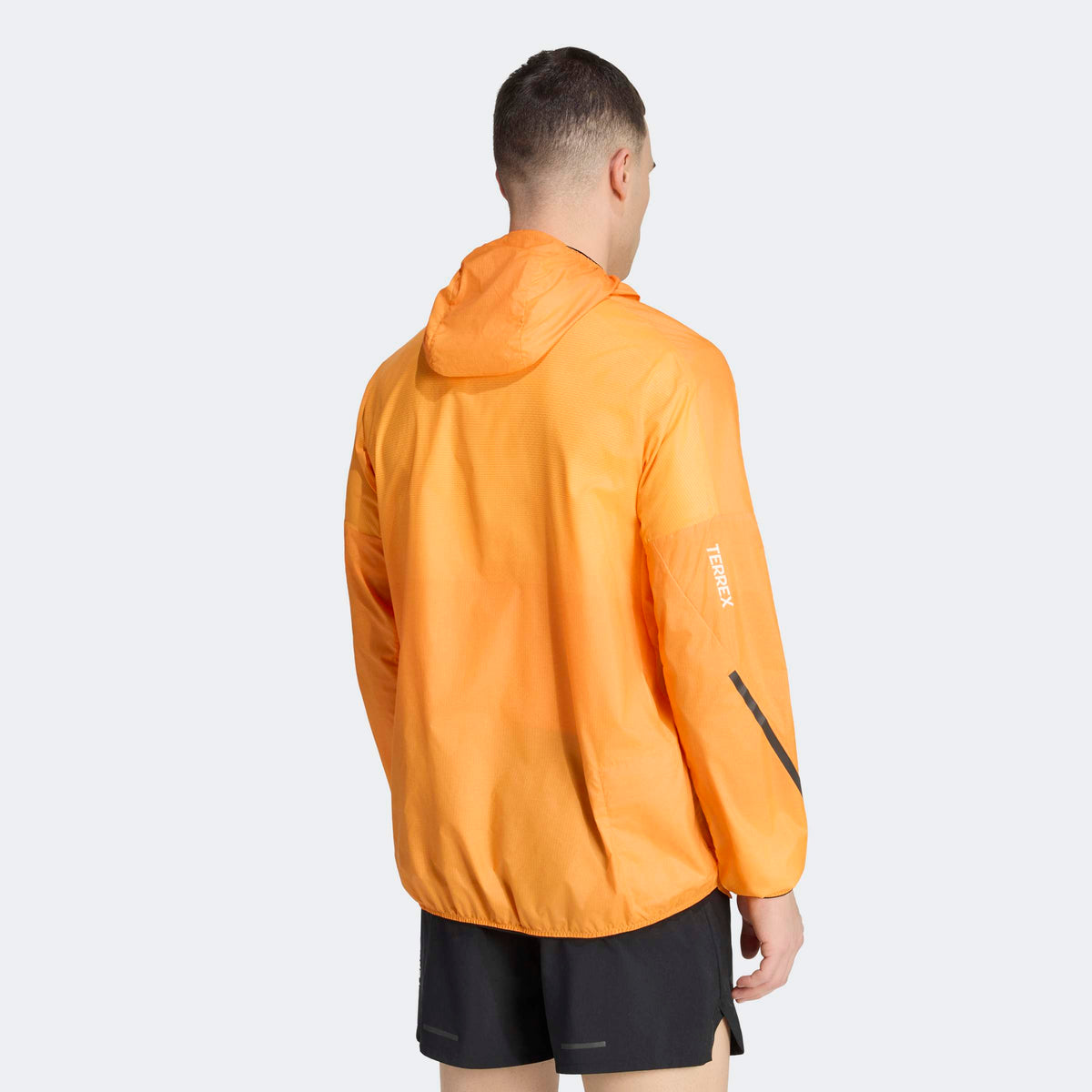 Adidas Terrex Xperior Clima365 Light Windweave Erkek Turuncu Koşu Ceketi