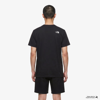 The North Face Evolution Box Half Dome Regular Erkek Siyah T-shirt