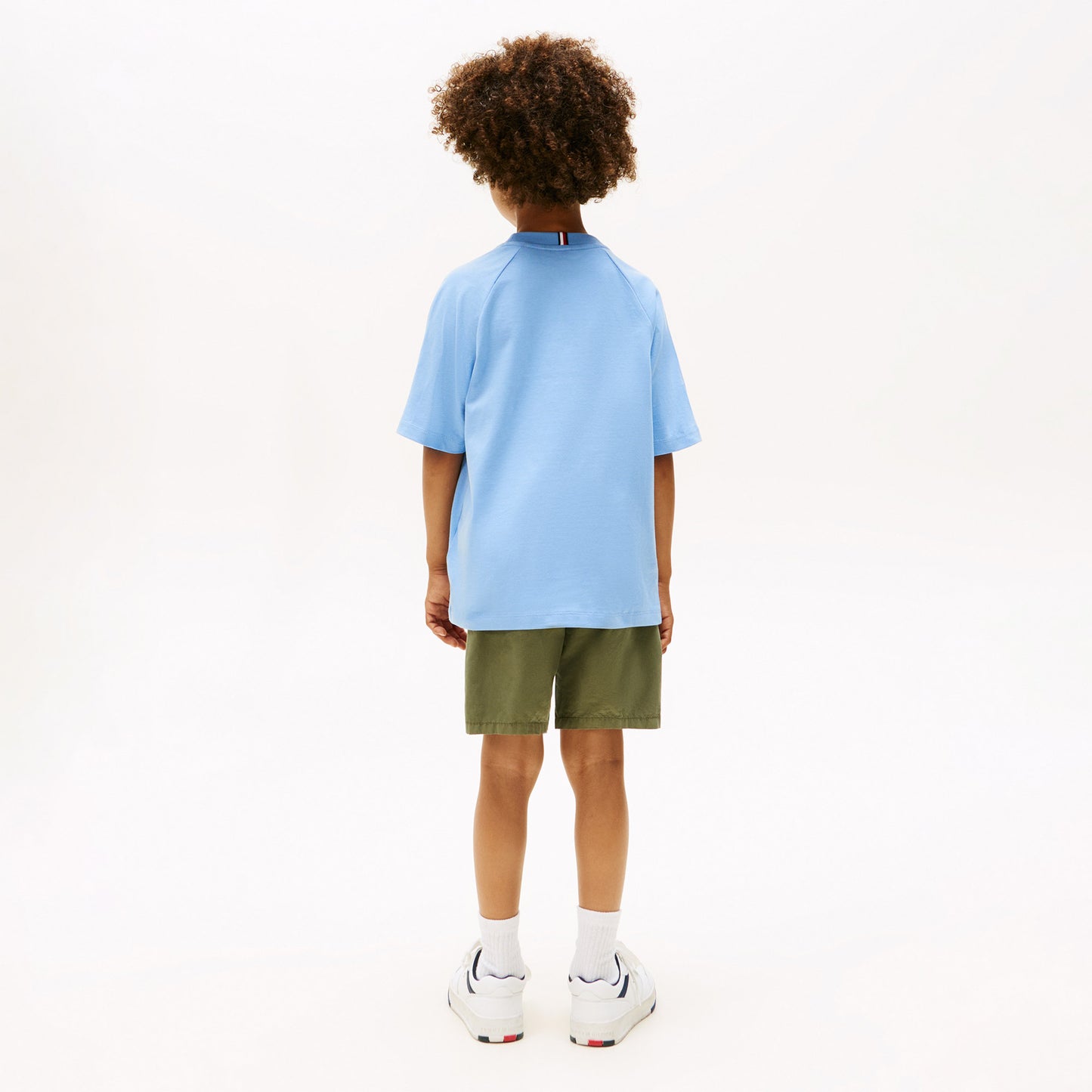 Tommy Hilfiger Mixed Graphic Çocuk Mavi T-shirt