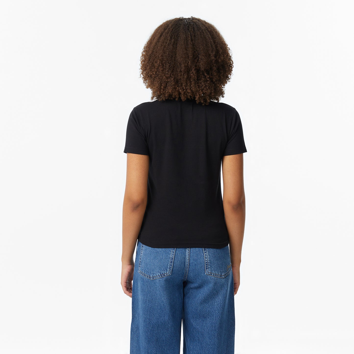 Dickies Maple Valley Regular Kadın Siyah T-shirt