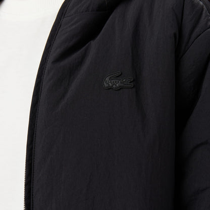 Lacoste Kadın Kapüşonlu Siyah Ceket