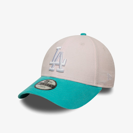 New Era La Dodgers Mlb Cord Pastel Çocuk Pembe Şapka