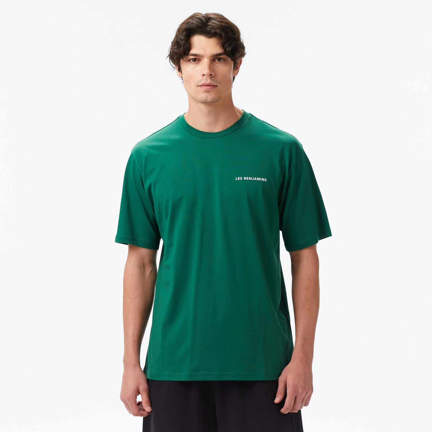 Les Benjamins Erkek Yeşil T-shirt