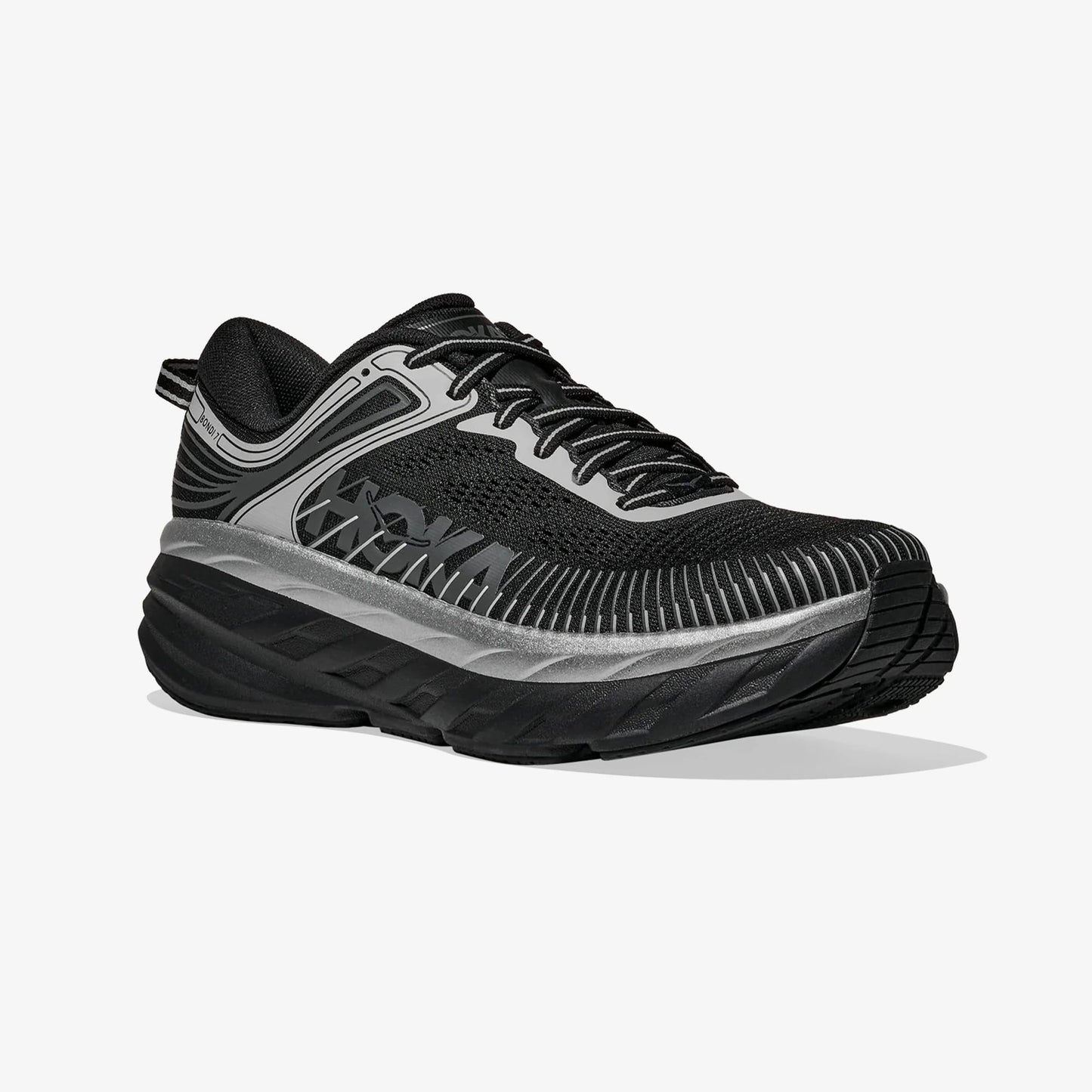 Hoka Bondi 7 Erkek Siyah Spor Ayakkabı