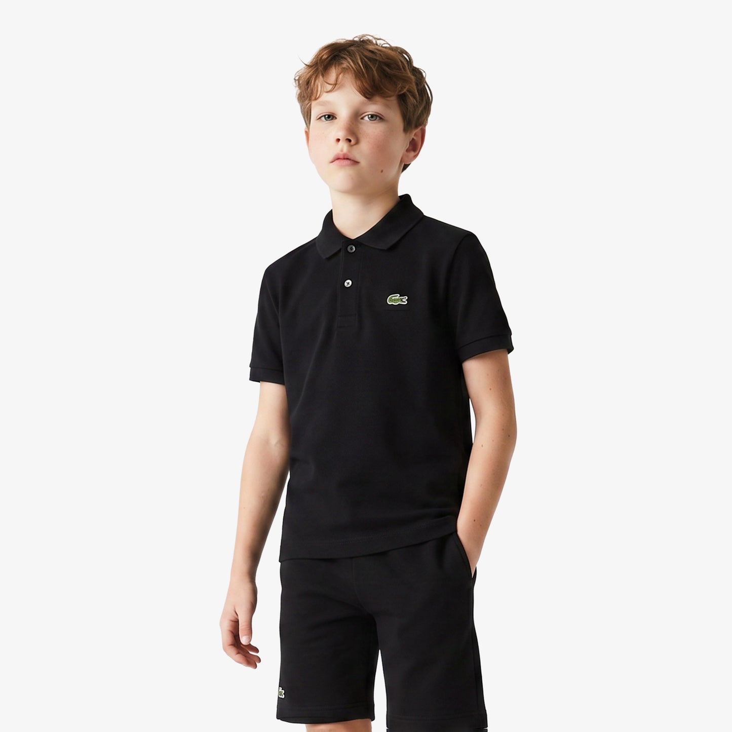 Lacoste Çocuk Regular Fit Koyu Gri Polo