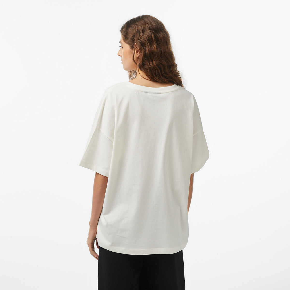 Converse Kadın Krem T-shirt