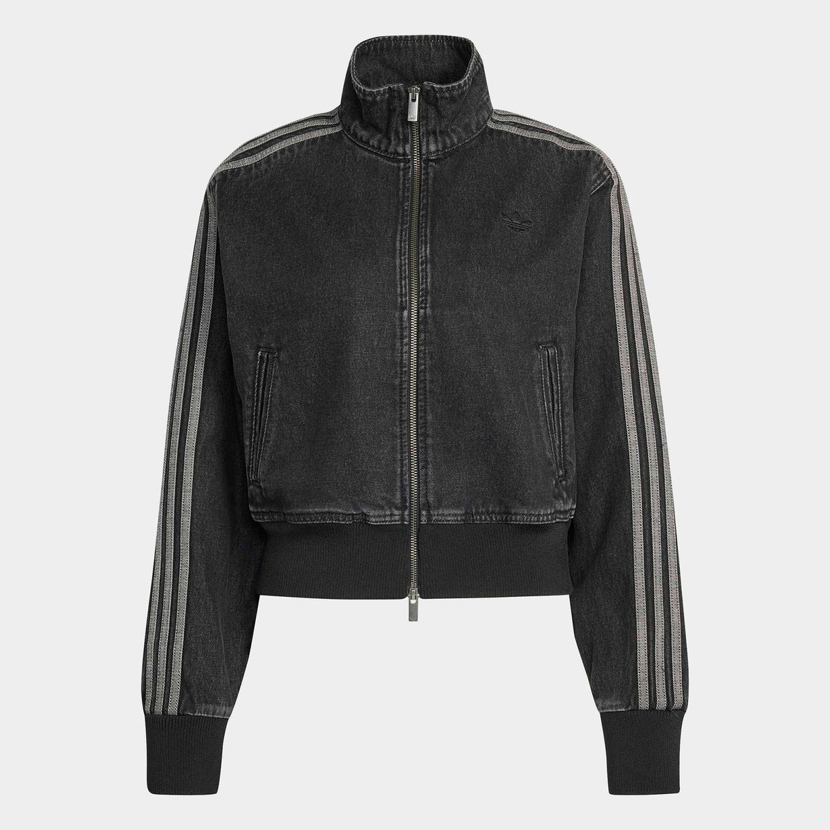 Adidas Firebird Denim Kadın Siyah Ceket