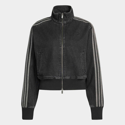 Adidas Firebird Denim Kadın Siyah Ceket