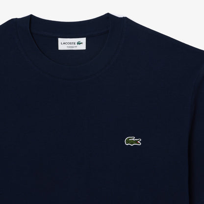 Lacoste Erkek Classic Fit Bisiklet Yaka Lacivert T-shirt