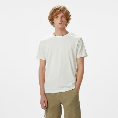 Nautica Erkek Ekru T-shirt