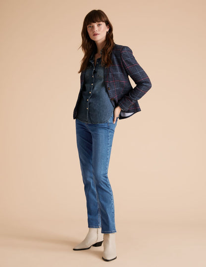 Tencel ™ Straight Leg Jean Pantolon