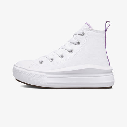 Converse Chuck Taylor All Star Move Platform Çocuk Beyaz Sneaker