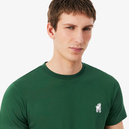 Lacoste Novak Djokovic The Goat Erkek Yeşil T-shirt