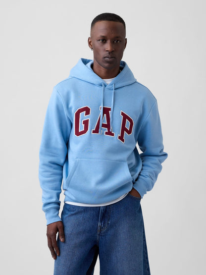 Açık Mavi Relaxed Gap Logo Sweatshirt