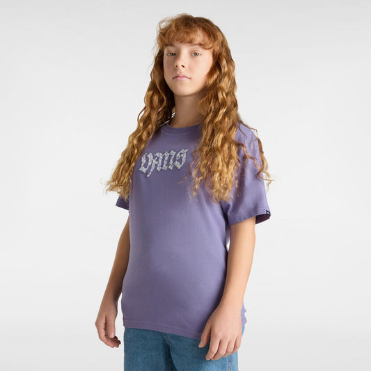 Vans Daisy Break Ss Çocuk Mor T-shirt
