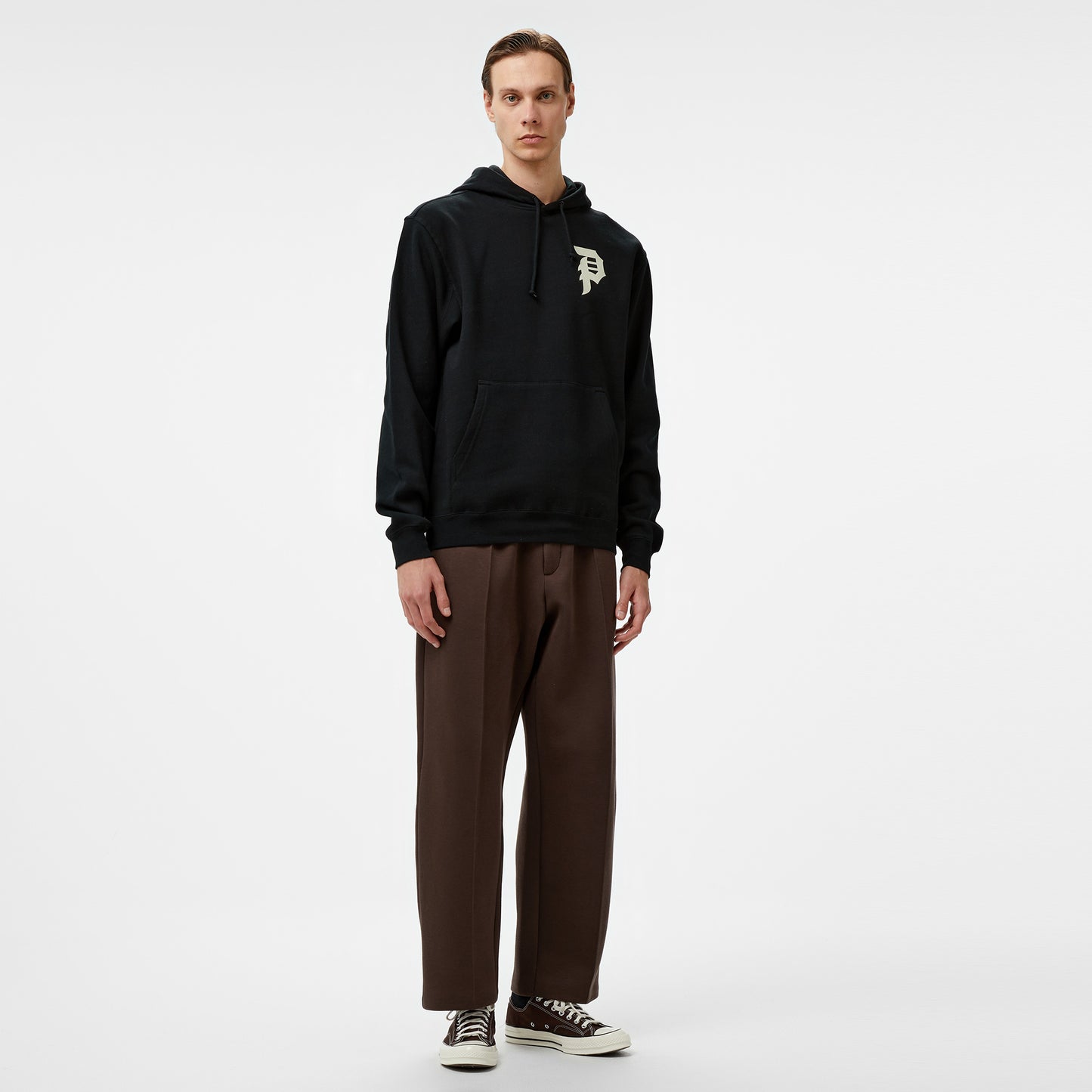 Primitive Courage Erkek Siyah Hoodie