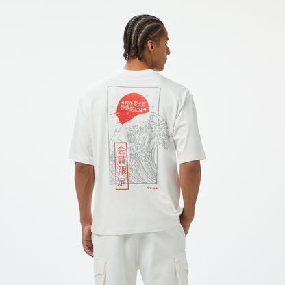 United4 Comfort Erkek Beyaz T-shirt