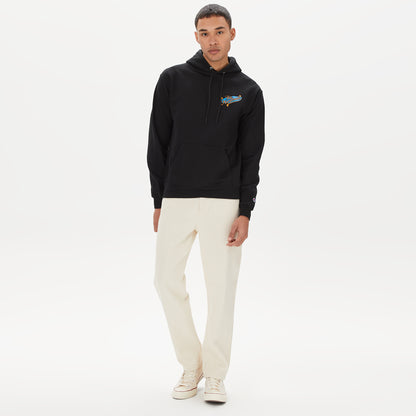 The Hundreds Industry Slant Erkek Siyah Hoodie