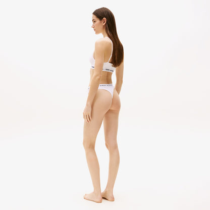 Tommy Hilfiger Classic Thong Kadın Beyaz Külot