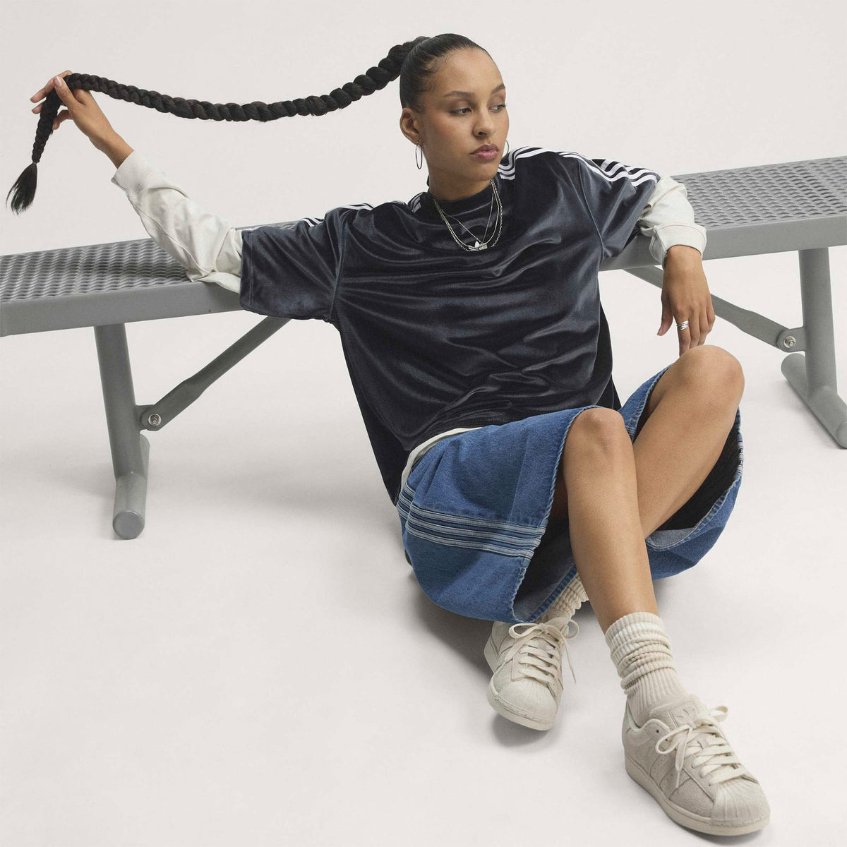 Adidas Superstar Ii Kadın Krem Spor Ayakkabı