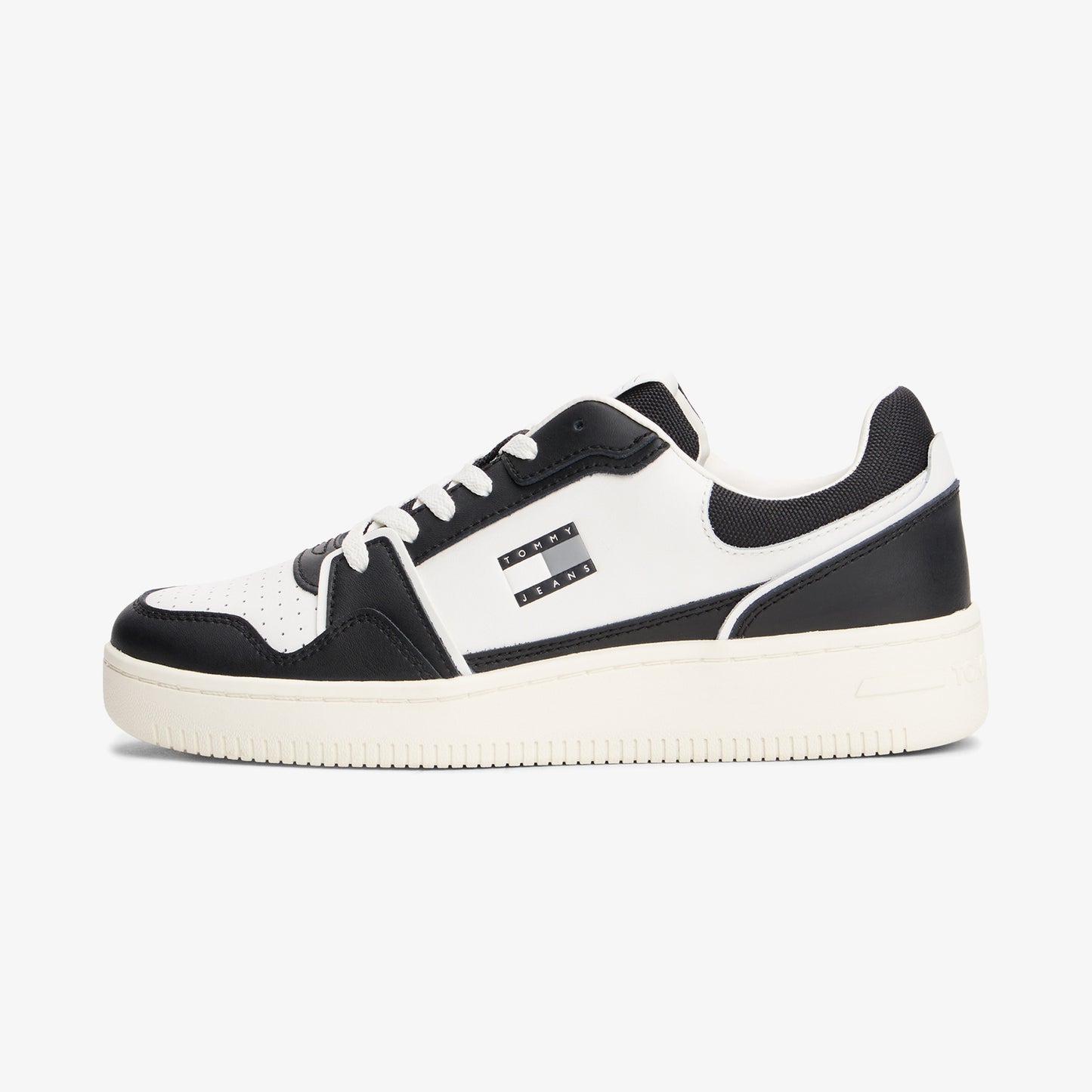 Tommy Hilfiger Retro Basket Erkek Siyah Spor Ayakkabı