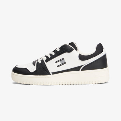 Tommy Hilfiger Retro Basket Erkek Siyah Spor Ayakkabı