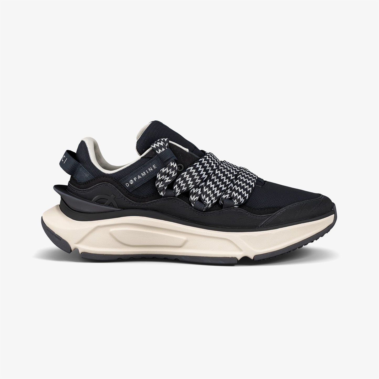 Loci Dopamine Unisex Siyah Spor Ayakkabı