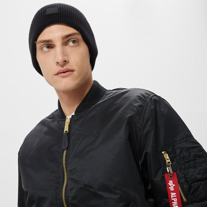 Alpha Industries Ma-1 Flight Erkek Siyah Ceket