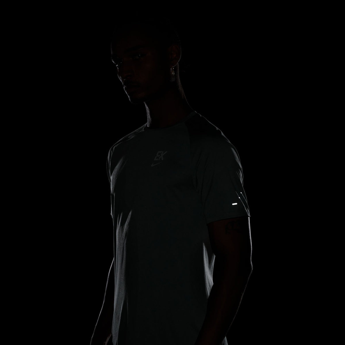 Nike Stride Eliud Kipchoge Erkek Yeşil Koşu T-shirt