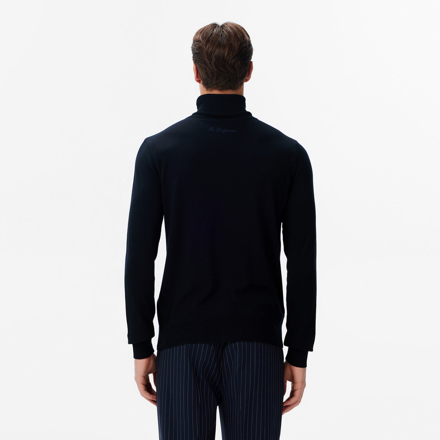 Les Benjamins Classic Fit Erkek Lacivert Triko