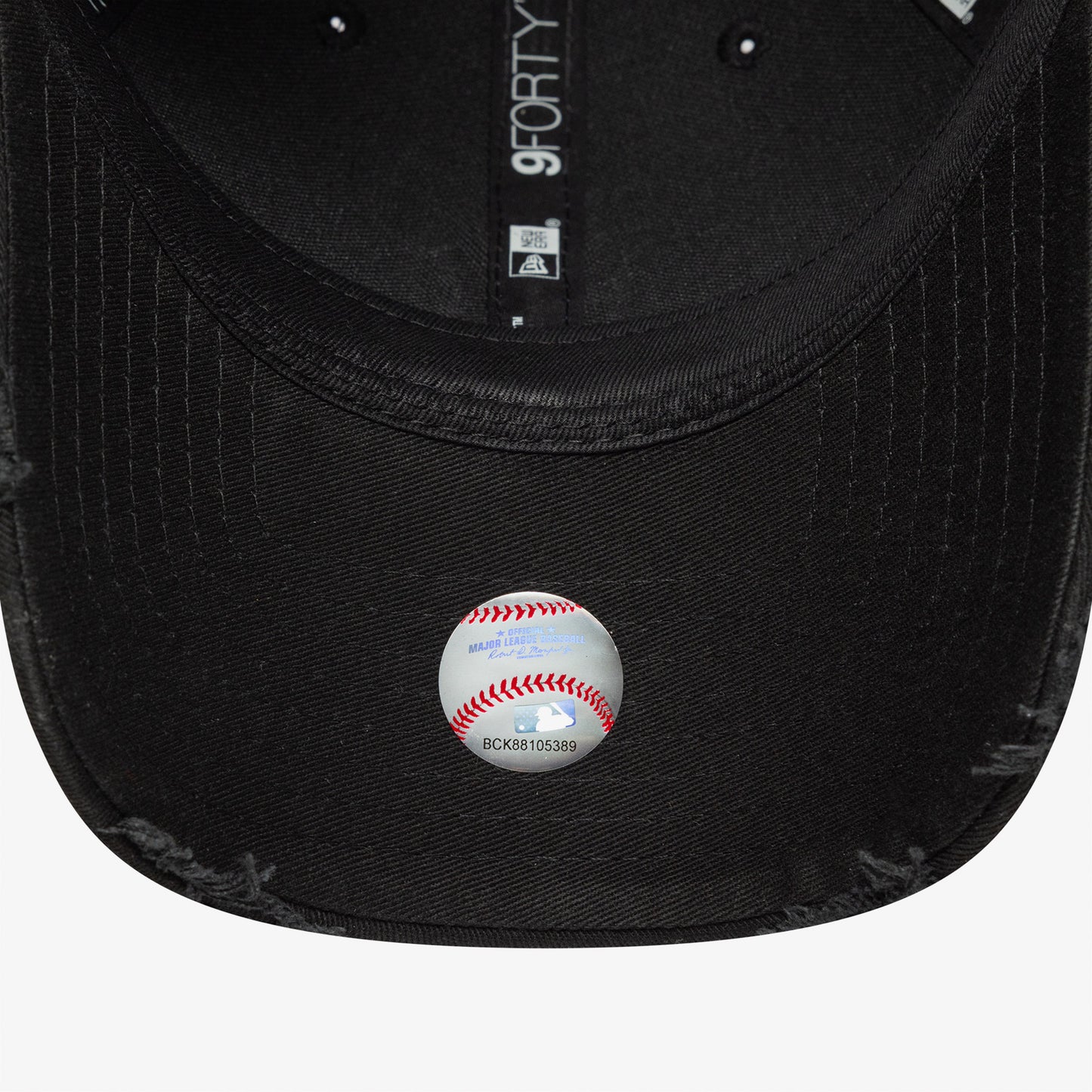 New Era Wash Distress 9forty Neyyan Unisex Siyah Şapka