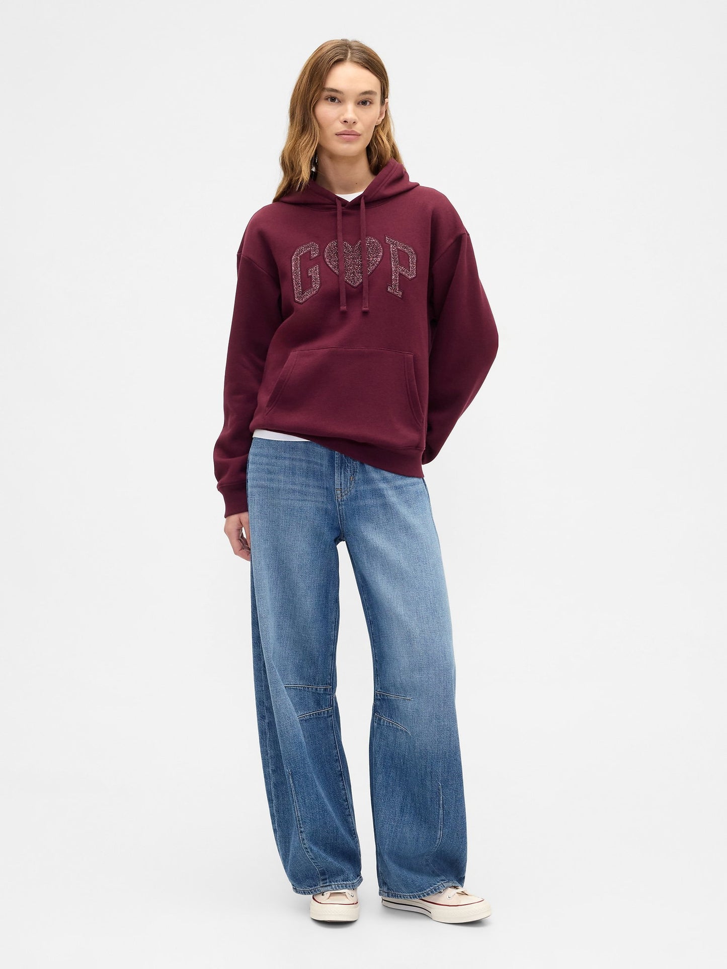Bordo Gap Logo Fleece Sweatshirt