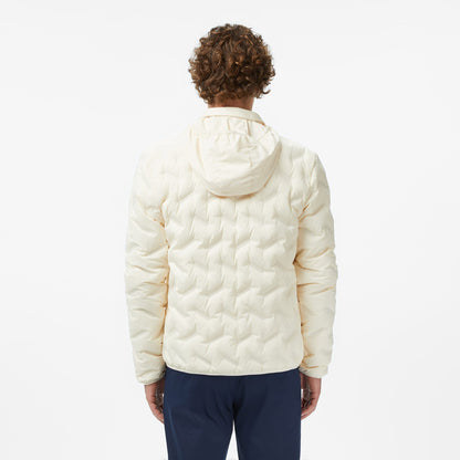 Lacoste Erkek Regular Fit Dik Yaka Kapitone Bej Mont