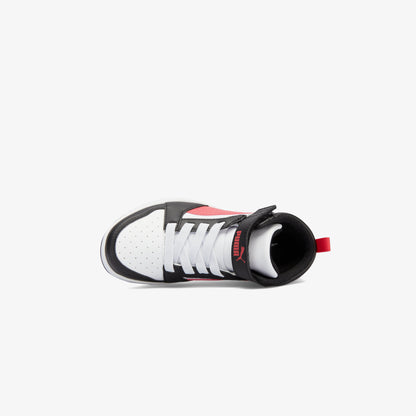 Puma Rebound V6 Mid Ac+ Ps Çocuk Siyah Spor Ayakkabı