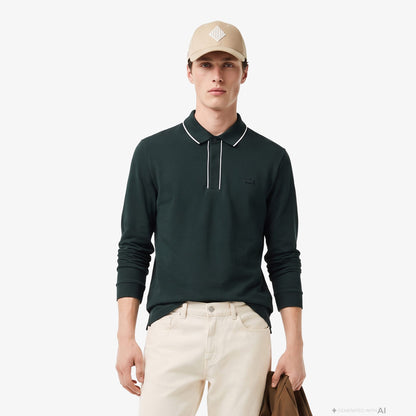 Lacoste Regular Fit Erkek Yeşil Polo