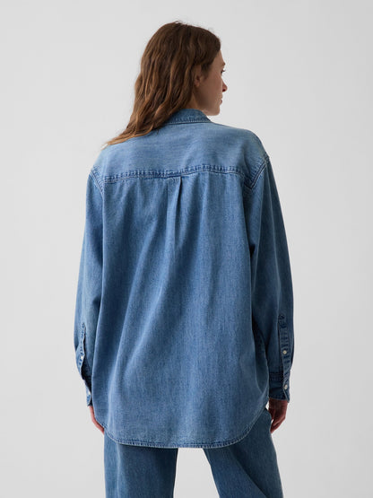 Mavi Denim Big Gömlek